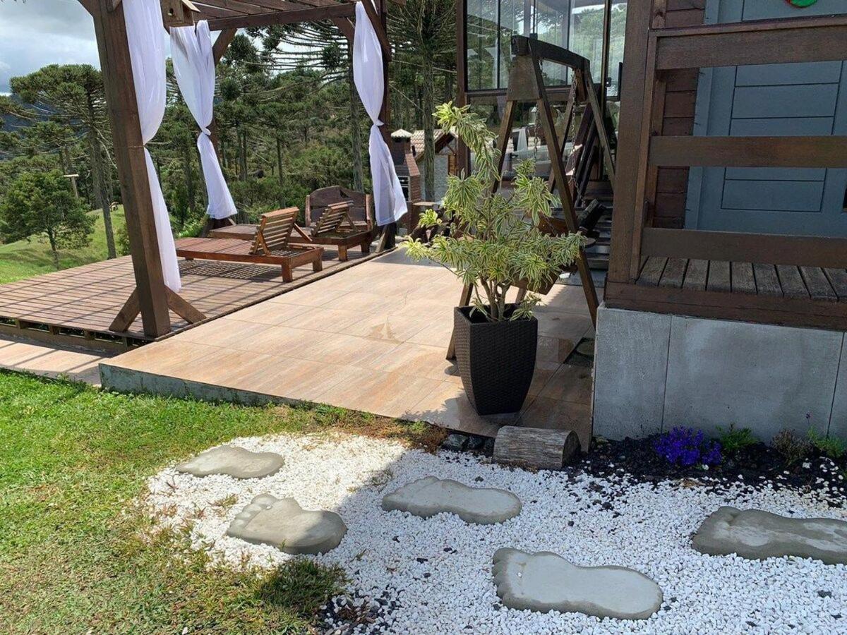 Morada Nas Montanhas Chale 08 Villa Urubici Bagian luar foto